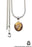 Fire Opal 925 Sterling Silver Pendant & Chain O38