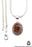 Fire Opal 925 Sterling Silver Pendant & Chain O66