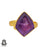Size 9.5 - Size 11 Ring Lavender Amethyst 24K Gold Plated Ring GPR361