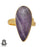 Size 10.5 - Size 12 Ring Chevron Amethyst 24K Gold Plated Ring GPR420