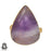 Size 7.5 - Size 9 Ring Amethyst 24K Gold Plated Ring GPR429