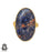 Size 7.5 - Size 9 Ring Sodalite 24K Gold Plated Ring GPR196