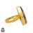 Size 8.5 - Size 10 Ring Sodalite 24K Gold Plated Ring GPR202