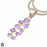 Lavender Amethyst Pendant & Chain P7662