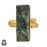 Size 10.5 - Size 12 Ring Seraphinite 24K Gold Plated Ring GPR512