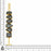 Marcasite 24k Gold Plated Bracelet GB71
