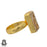Size 8.5 - Size 10 Ring Psilomelane Dendrite 24K Gold Plated Ring GPR657