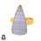 Size 7.5 - Size 9 Ring Blue Lace Agate 24K Gold Plated Ring GPR930
