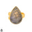 Size 6.5 - Size 8 Ring Purple Labradorite Labradorite 24K Gold Plated Ring GPR1251