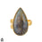 Size 6.5 - Size 8 Ring Blue Labradorite 24K Gold Plated Ring GPR1290