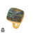 Size 8.5 - Size 10 Ring Shattuckite 24K Gold Plated Ring GPR1095