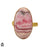 Size 10.5 - Size 12 Ring Rhodochrosite 24K Gold Plated Ring GPR1627