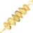 Prehnite Gold Plated Bracelet GB45
