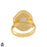 Size 7.5 - Size 9 Ring Moonstone 24K Gold Plated Ring GPR1767