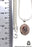 Fire Opal 925 Sterling Silver Pendant & Chain O41