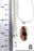 Fire Opal 925 Sterling Silver Pendant & Chain O49