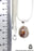 Fire Opal 925 Sterling Silver Pendant & Chain O69
