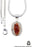 Fire Opal 925 Sterling Silver Pendant & Chain O77