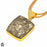 Pyrite 24K Gold Plated Pendant  GPH245
