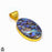 Abalone Shell 24K Gold Plated Pendant  GPH259