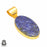 Lapis Lazuli 24K Gold Plated Pendant  GPH348