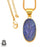 Lapis Lazuli 24K Gold Plated Pendant  GPH353