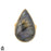 Size 6.5 - Size 8 Ring Blue Labradorite 24K Gold Plated Ring GPR1271