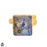 Size 8.5 - Size 10 Ring Blue Labradorite 24K Gold Plated Ring GPR1286