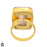 Size 8.5 - Size 10 Ring Laguna Lace Agate 24K Gold Plated Ring GPR1359