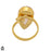 Size 9.5 - Size 11 Ring Rose Quartz 24K Gold Plated Ring GPR1392