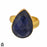Size 8.5 - Size 10 Ring Sapphire 24K Gold Plated Ring GPR1403