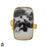 Size 7.5 - Size 9 Ring Zebra Dolomite 24K Gold Plated Ring GPR1524