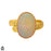 Size 6.5 - Size 8 Ring Ethiopian Opal 24K Gold Plated Ring GPR1704