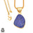 Lapis Lazuli 24K Gold Plated Pendant  GPH355