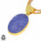 Lapis Lazuli 24K Gold Plated Pendant  GPH359