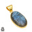 Blue Labradorite 24K Gold Plated Pendant  GPH420