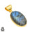 Blue Labradorite 24K Gold Plated Pendant  GPH424