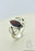 Size 6.5 Marquise Garnet Sterling Silver Ring r47