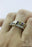 Size 6.5 Peridot Garnet Sterling Silver Ring r61