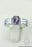 Size 6.5 Amethyst White Topaz Sterling Silver Ring r455