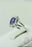 Size 7 Amethyst Sterling Silver Ring r494