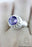 Size 6 Amethyst Sterling Silver Ring r545