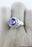 Size 6 Amethyst Sterling Silver Ring r545