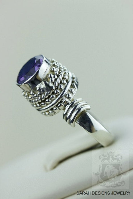 Size 5 Amethyst Sterling Silver Ring R550