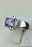 Size 7.5 Amethyst Sterling Silver Ring r735