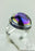 Size 9.5 Drusy Sterling Silver Ring r1156