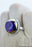 Size 7.5 Druzy Sterling Silver Ring r1196