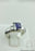 Size 5.5 Iolite Sterling Silver Ring r1207