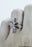 Size 5.5 Rhodolite Garnet Sterling Silver Ring r1439